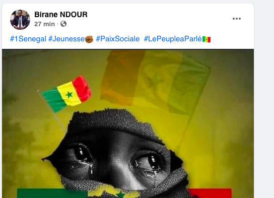 Birane, fils de Youssou Ndour sur les manifestations : "Le peuple a parlé "