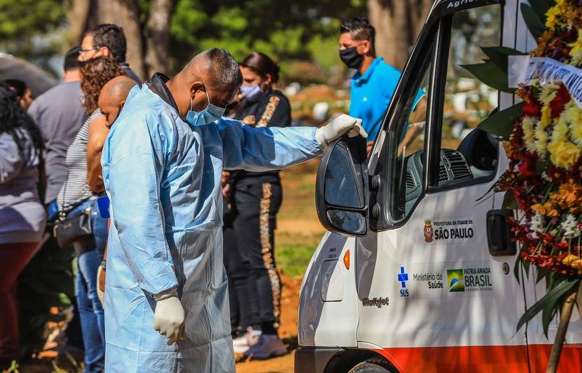 Hécatombe au Brésil : Plus de 2.800 décès liés à la Covid-19