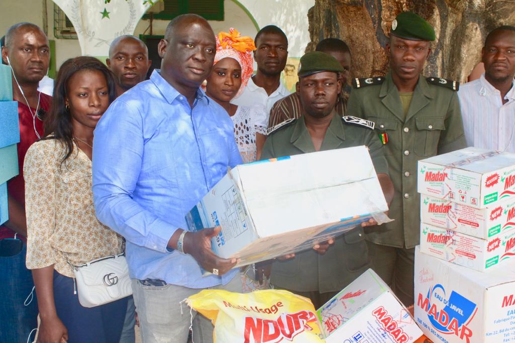 MAC de Ziguinchor: Seydou Sané offre des matelas, des produits alimentaires... aux détenus