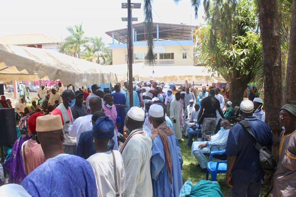 Ramadan: Baldé et ses partenaires des Émirats Arabes Unis "inondent" la capitale du Sud de Kits alimentaires