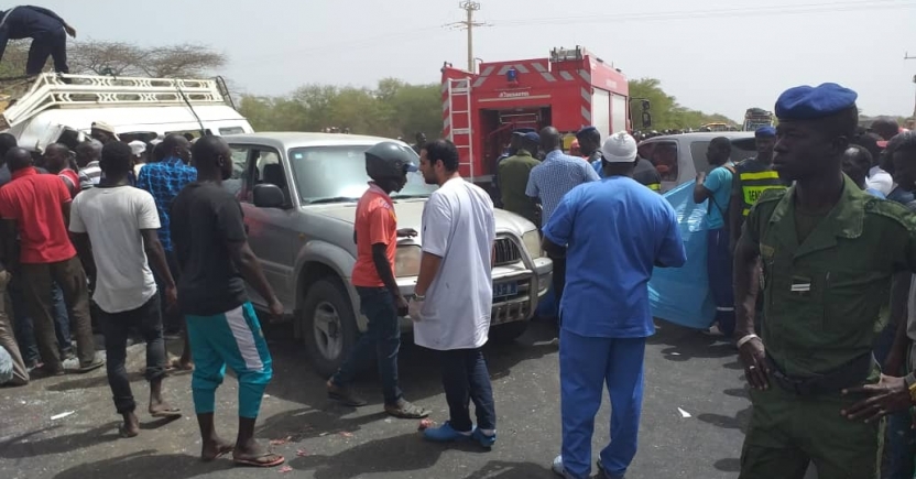 3 morts et 7 blessés dans un accident à Kaolack