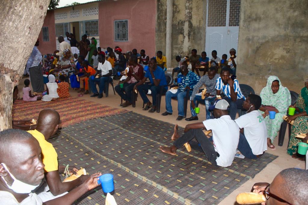 "Merci au Président Seydou Sané pour ce bel esprit de générosité" 