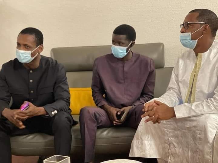 Bassirou Diomaye Faye de Pastef chez Mame Boye Diao de l'APR