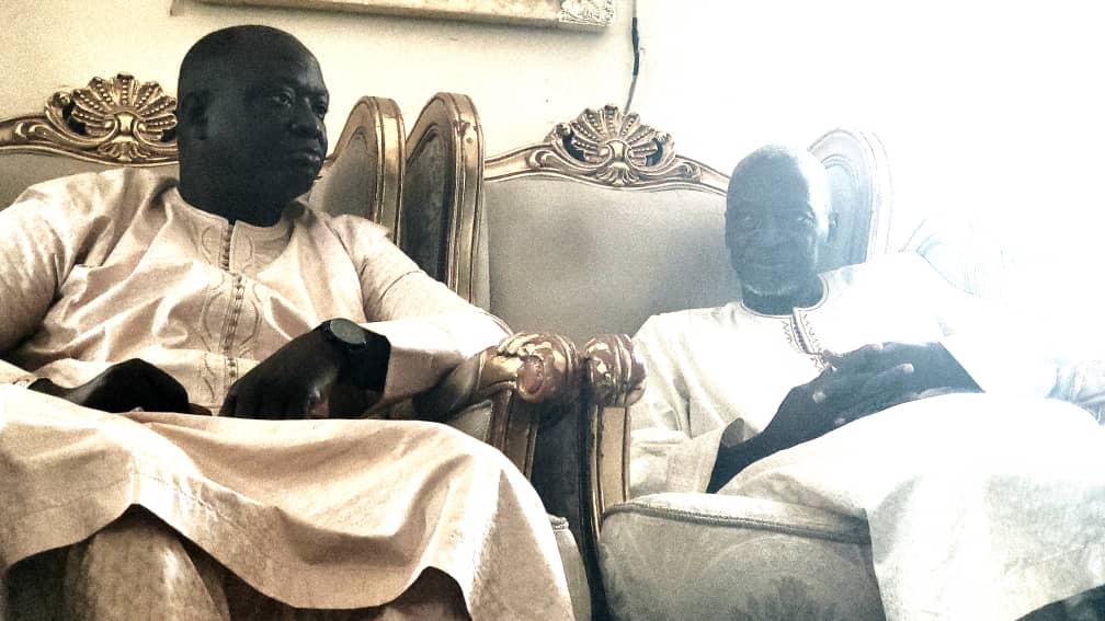 Sédhiou: Seydou Sané chez le guide religieux de Taiba