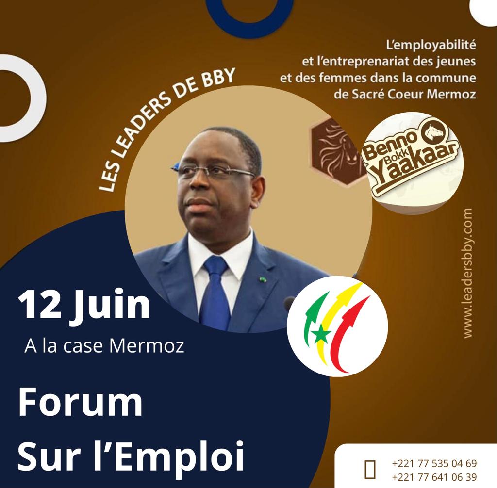 Employabilité des jeunes et des femmes de Mermoz : Les partisans de Macky en conclave ce 12 juin 