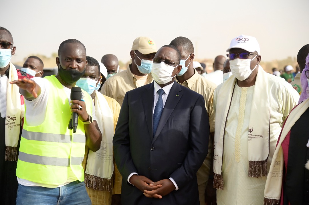 Cérémonie de pose de la première pierre de l’ISEP de Matam: le Chef de l’Etat magnifie le travail du ministre Cheikh Oumar Anne