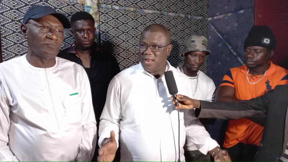 Ziguinchor : Abdoulaye Baldé au lancement du studio d'enregistrement du groupe "Hard Core Side". 