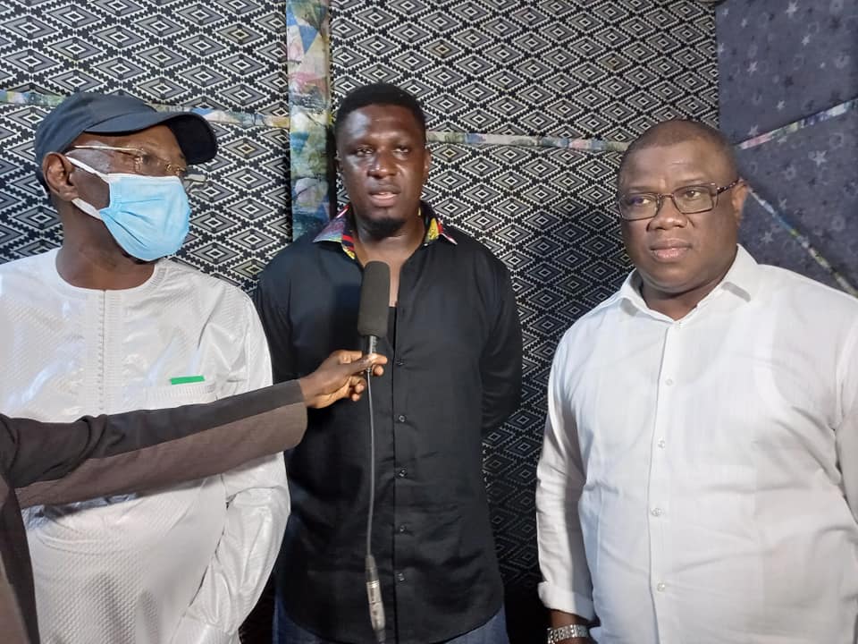 Ziguinchor : Abdoulaye Baldé au lancement du studio d'enregistrement du groupe "Hard Core Side". 