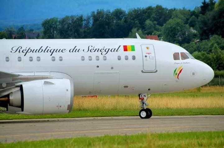 SÉNÉGAL : Le nouvel avion présidentiel baptisé "Langue de Barbarie"