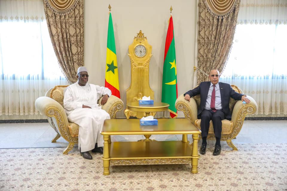 PHOTOS : Macky Sall effectue son premier voyage avec le nouvel avion présidentiel en Mauritanie