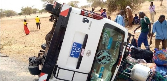 Axe Linguère-Touba : Un mini car s'est renversé et fait 1mort...