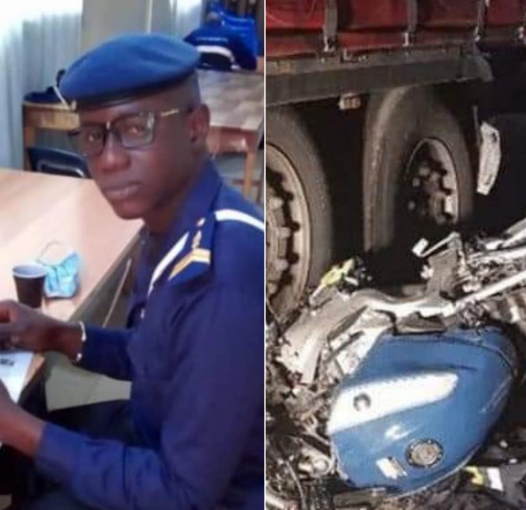 Tambacounda: Voici le gendarme Papis Badji tué par un camion malien