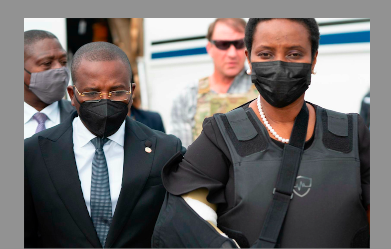 L’épouse du président assassiné de retour en Haïti