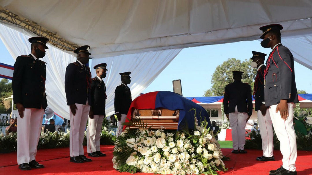 Le président Jovenel Moïse inhumé en Haïti