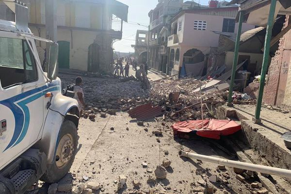 Un séisme de magnitude 7.2 secoue Haïti