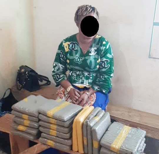 Cote Ivoire : Une dame interpellée avec 20kg de "Yamba"