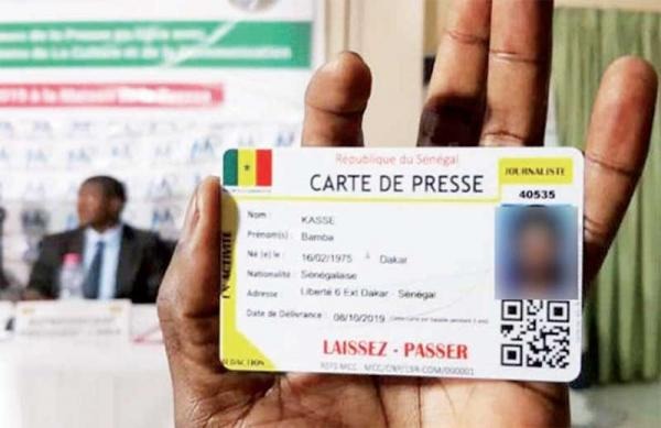 Carte nationale de presse: 52 dossiers rejetés par la commission