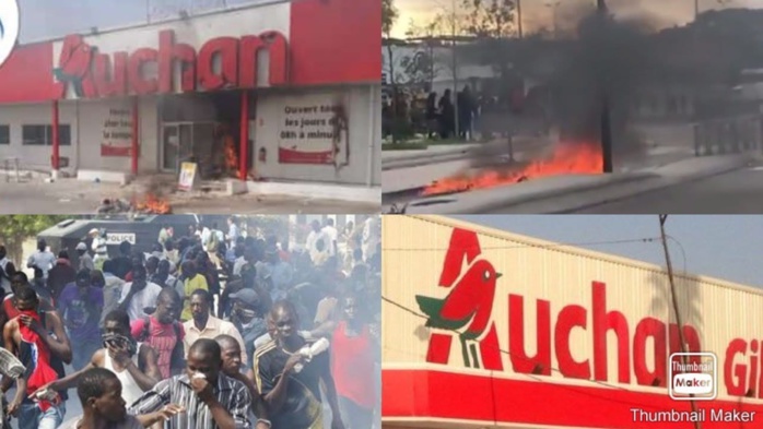 Émeutes de mars : Le groupe français "Auchaun" a perdu plus de 7 milliards 