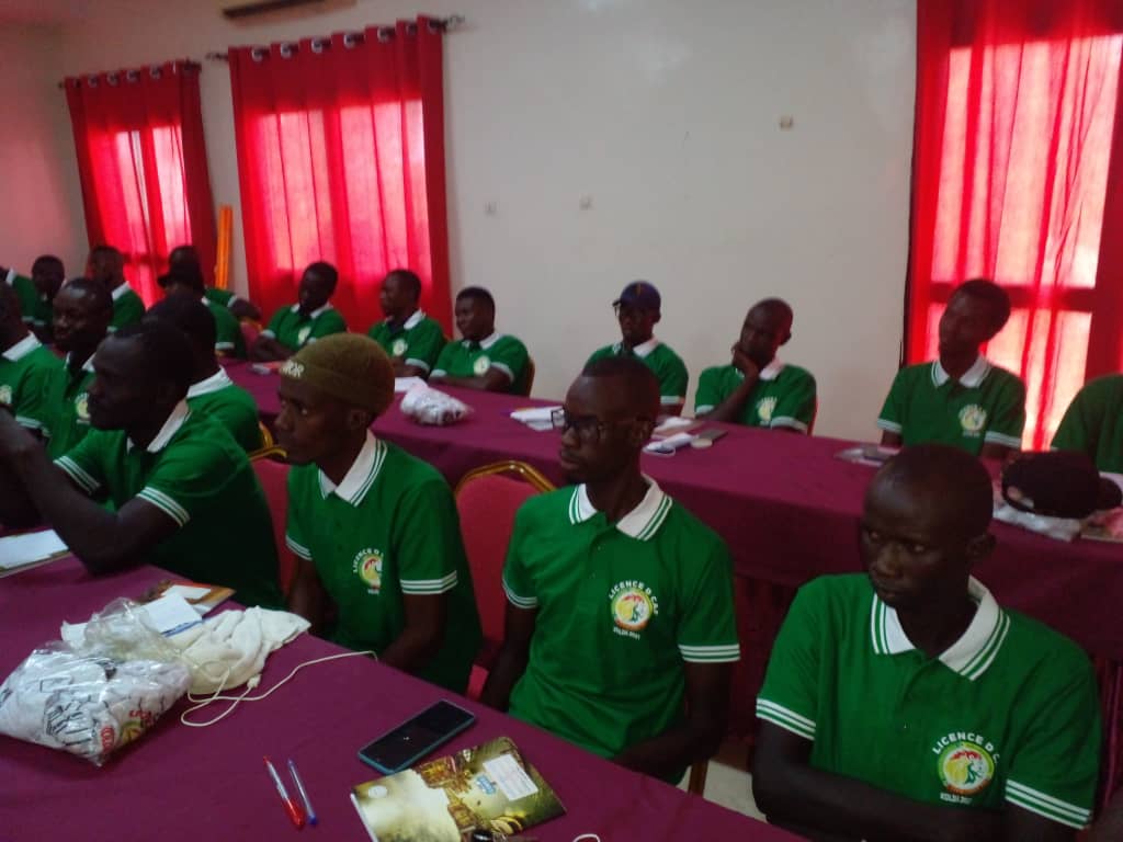 Licence d'entraîneur CAF D : 30 jeunes de Kolda entrent en stage grâce à la ligue de football
