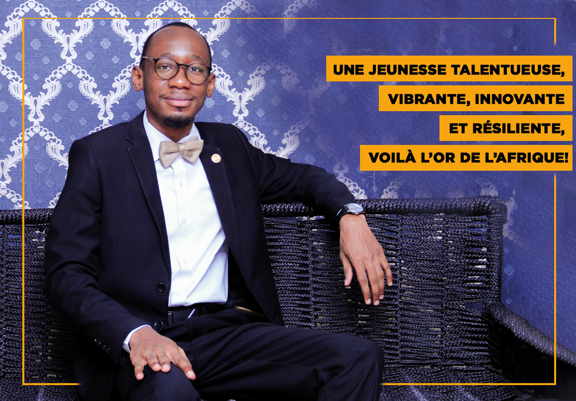 Jésus EKIE, consultant international : "Mon rêve est de voir toute la jeunesse africaine mobilisée et engagée positivement à tous les niveaux"