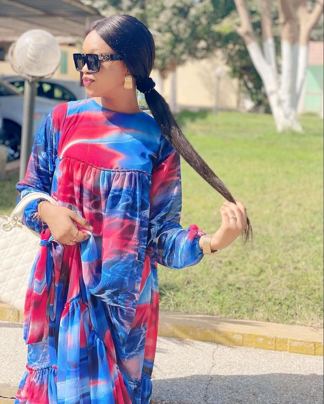 L’actrice Fatel Sow de la série “Virginie”