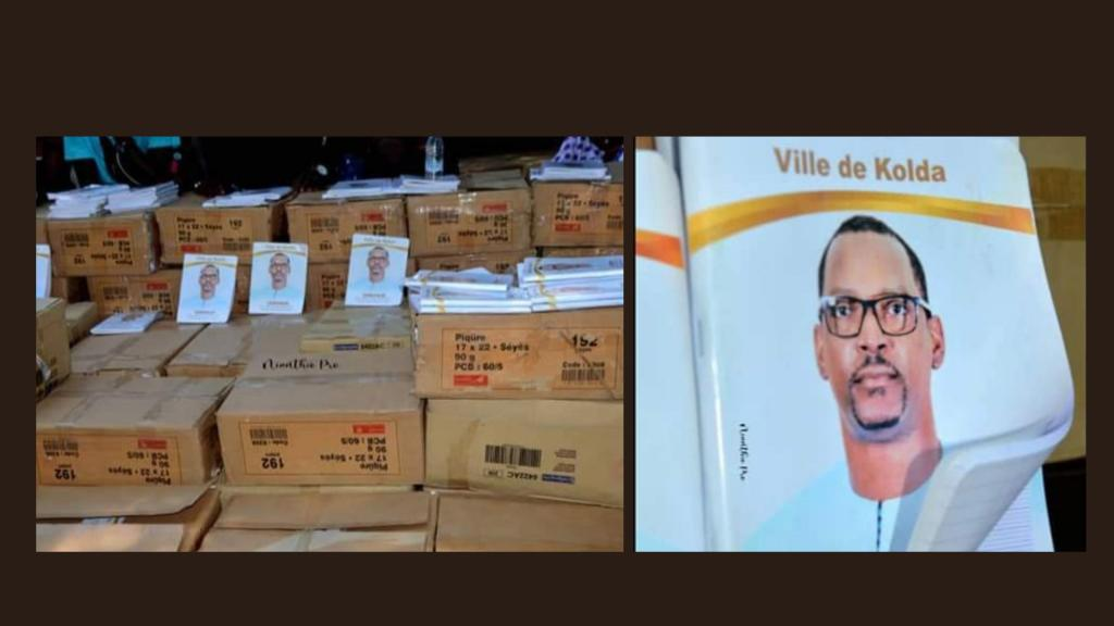 Des cahiers à son effigie: la propagande de Mame Boye DIAO...