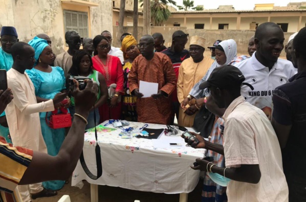 Locales 2022 : Des ressortissants d'Adeane à Dakar investissent Me Diockou