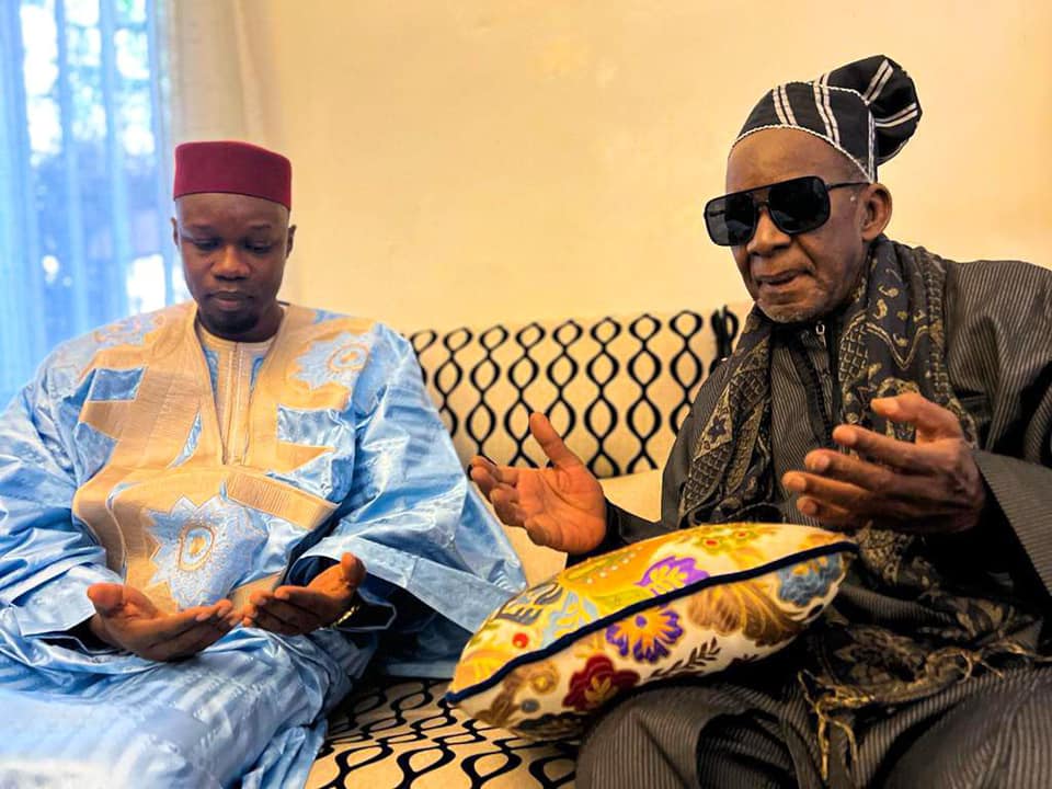 Ousmane Sonko, Président de Pastef: «Cheikh Mahi Niass m’a accordé quelques minutes de son précieux temps. »