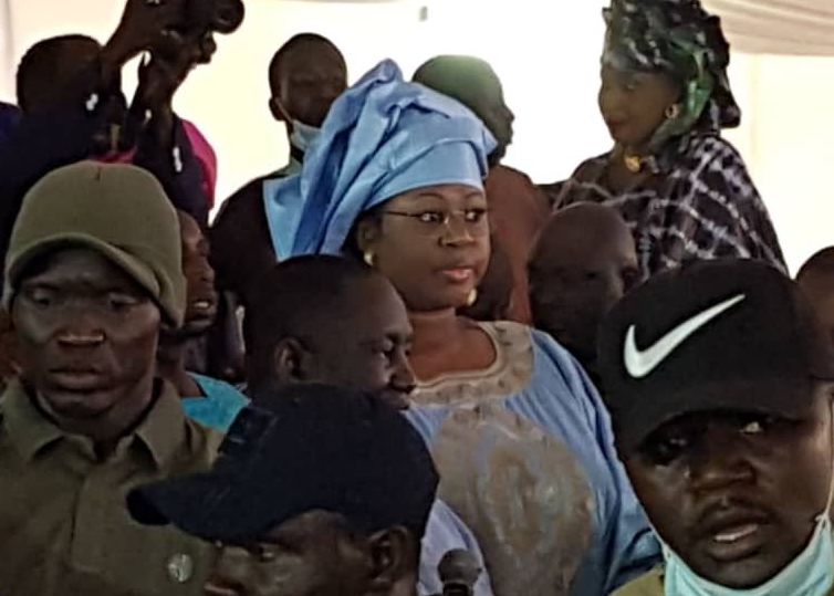 Démonstration de force à Guédiawaye: Néné Fatoumata Tall vole la vedette à Lat Diop qui boude et s'en va