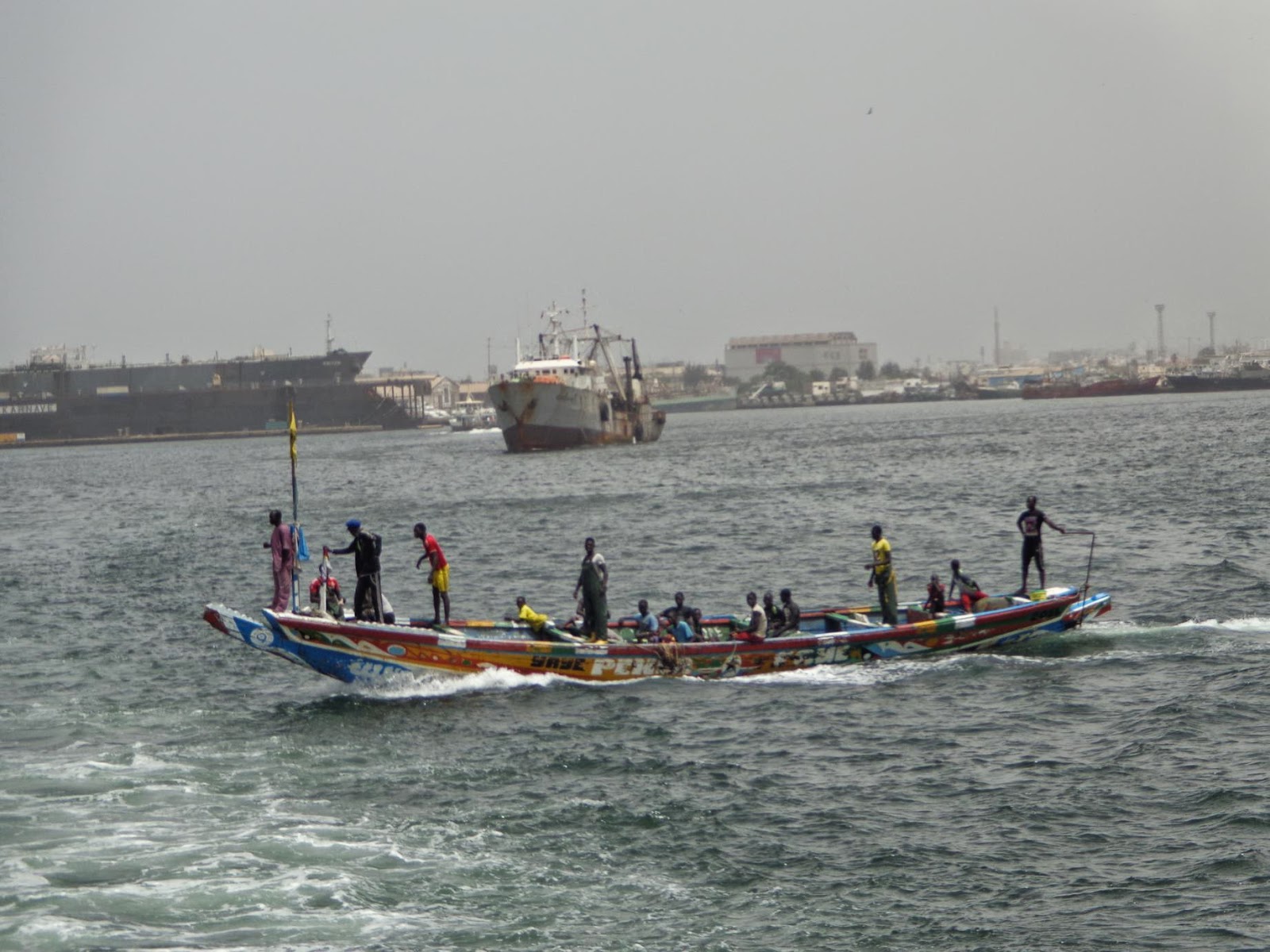 Des pêcheurs sénégalais Kidnappent des gares côtes Bissau Guinéens