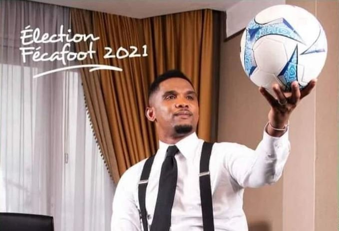 Samuel Eto’o, nouveau président de la fécafoot