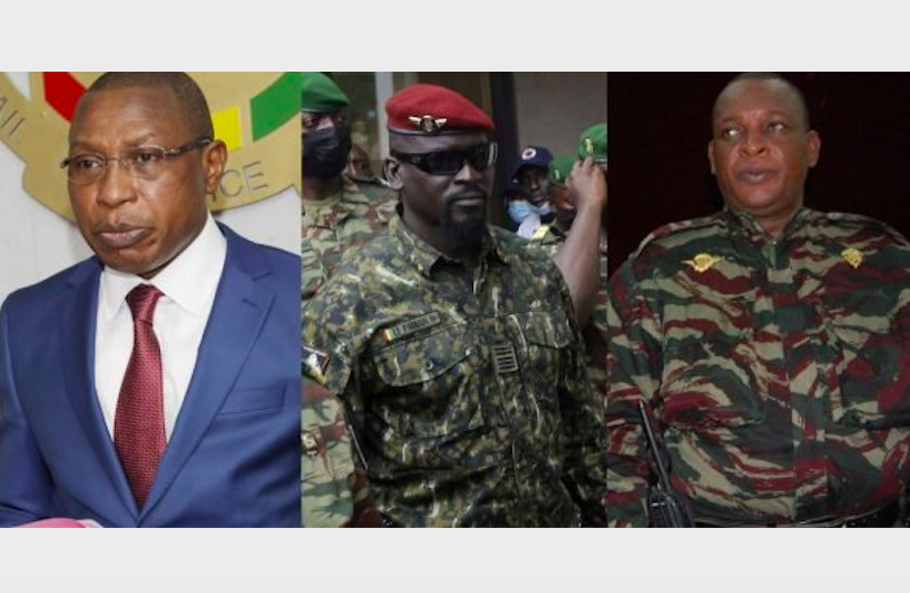 Guinée : les dessous de la rencontre entre Doumbouya, Moussa Dadis Camara et Sékouba Konaté