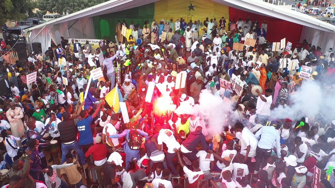 Élections locales 2022: Démonstration de force de la coalition BBY à Ndiareme Limamoulaye