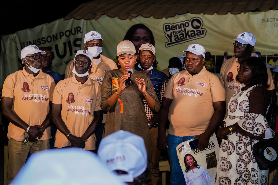Niaguiss : Victorine Ndeye mobilise et promet de faire de la commune un centre agricole et un hub de transport