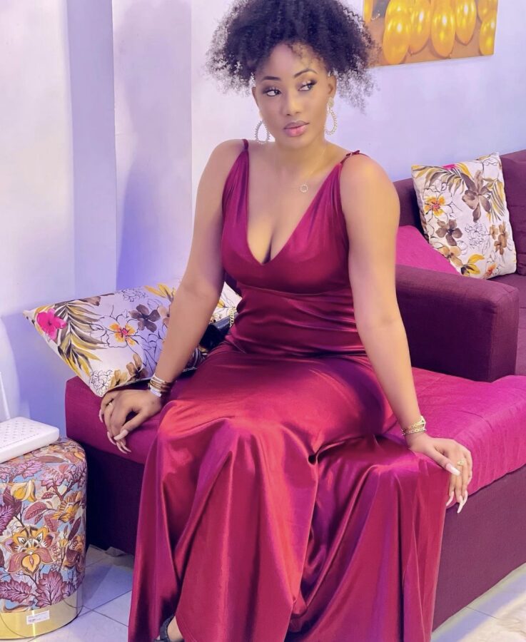 La charmante actrice et modèle Ndeye Diarra de la série « Allô DG »