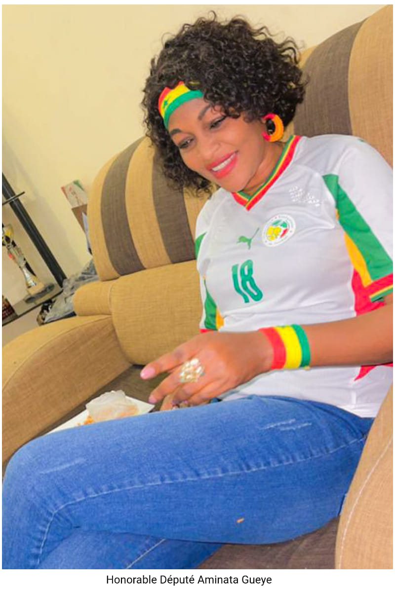 Can 2022 : L'honorable députée, Aminata Gueye prête pour la finale 