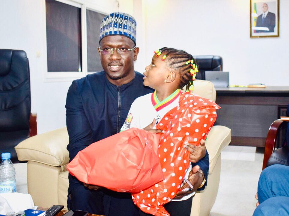 Aïcha Fadé est arrivée au Sénégal