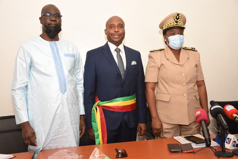 Barthelemy DIAS officiellement installé maire de la Commune Mermoz Sacré Coeur 