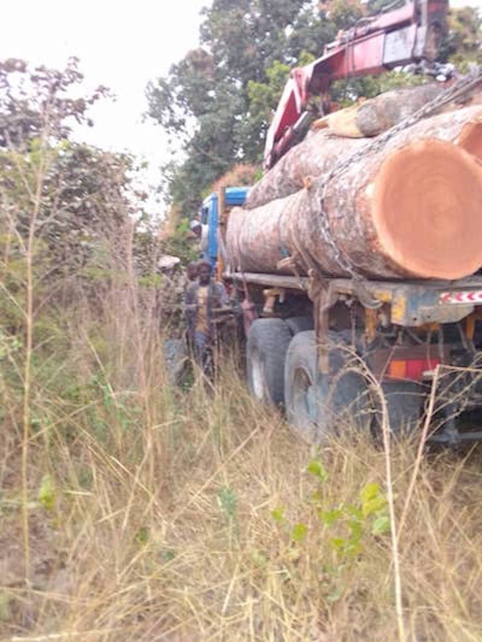Accrochage Armée-Mfdc : Voici le camion, qui était à l'origine de la tension 