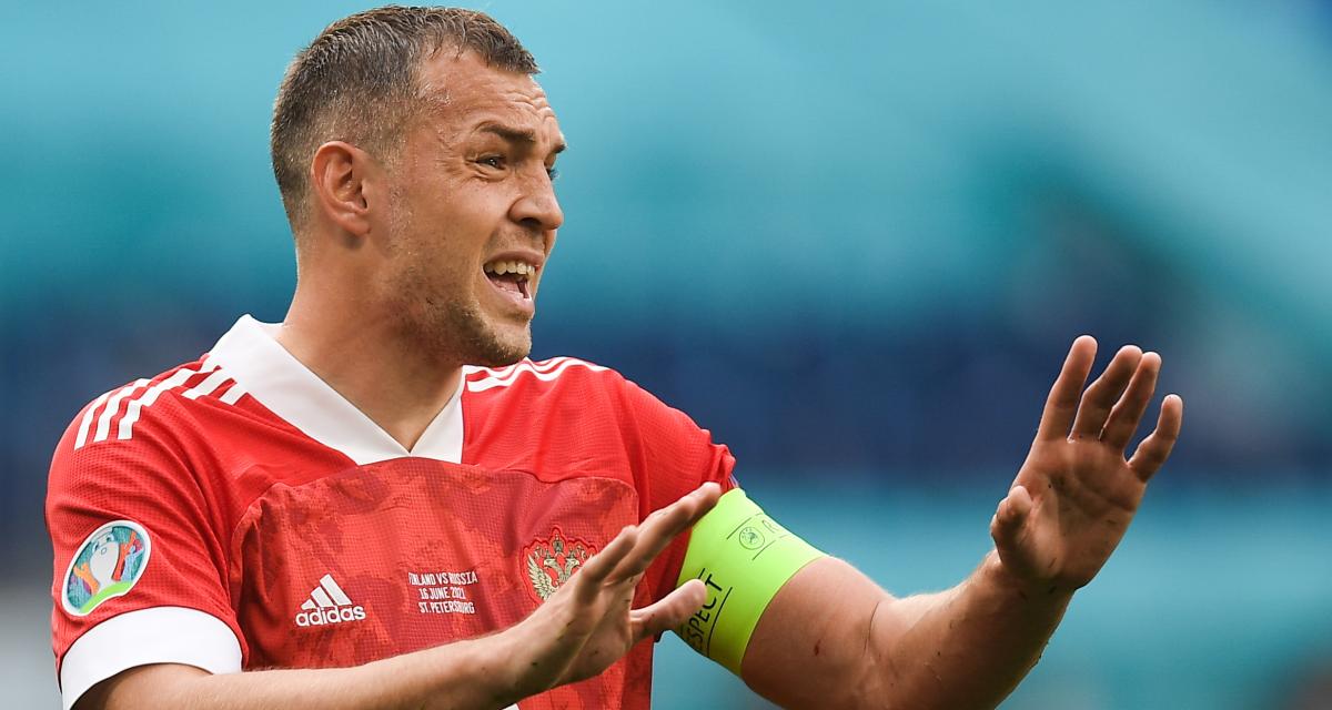 Sanction Fifa : le capitaine russe Dzyuba dénonce un «deux poids deux mesures»