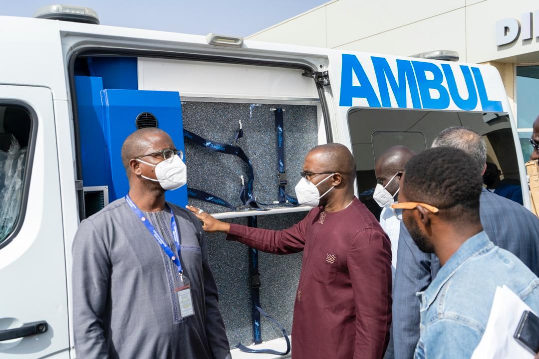 AIBD : Doudou KA dote le contrôle sanitaire aux frontières d’une ambulance
