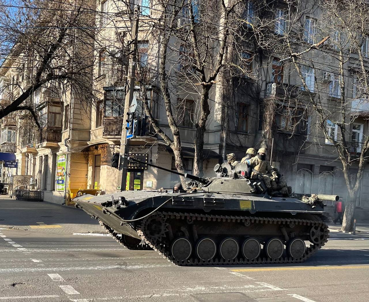 L'armée Russe entre dans la capitale Ukrainienne 