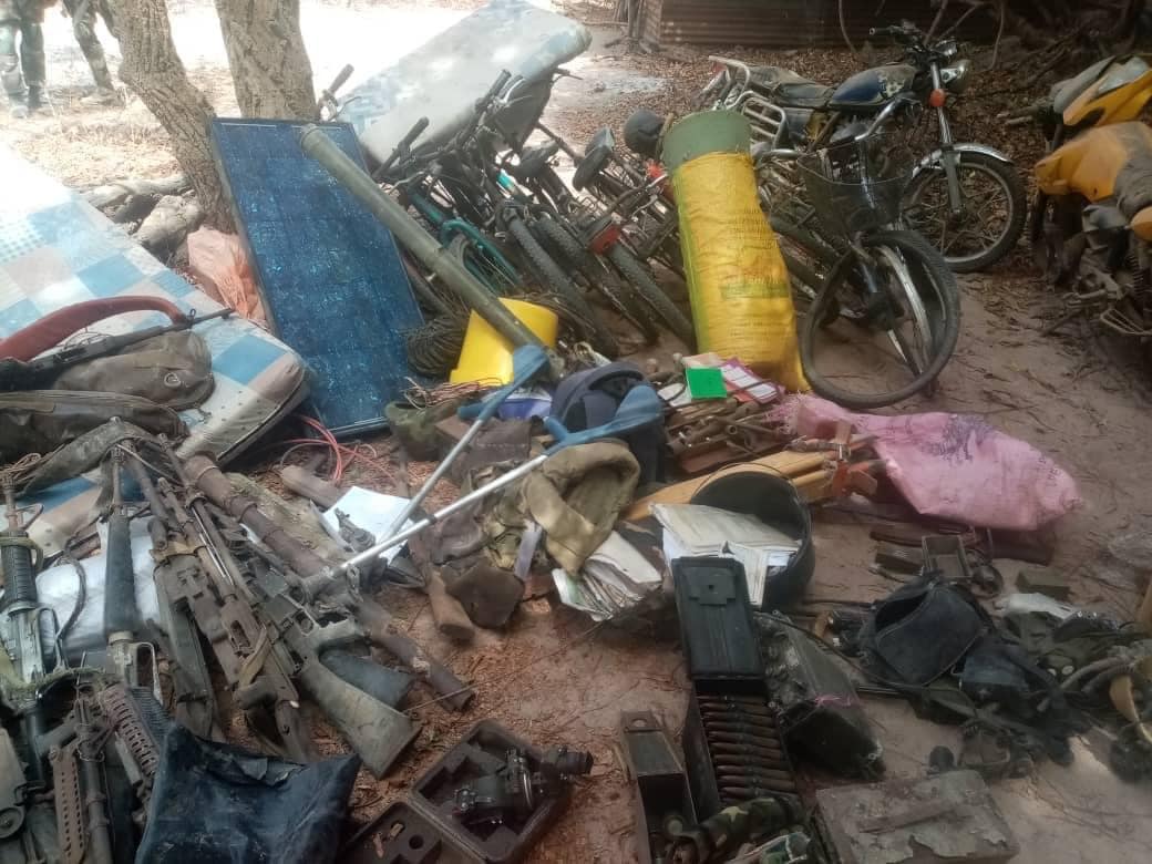 Ce que l'armée a trouvé dans les bases de Salif SADIO du MFDC...