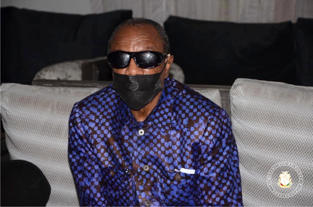 Les images du retour d'Alpha Condé à Conakry