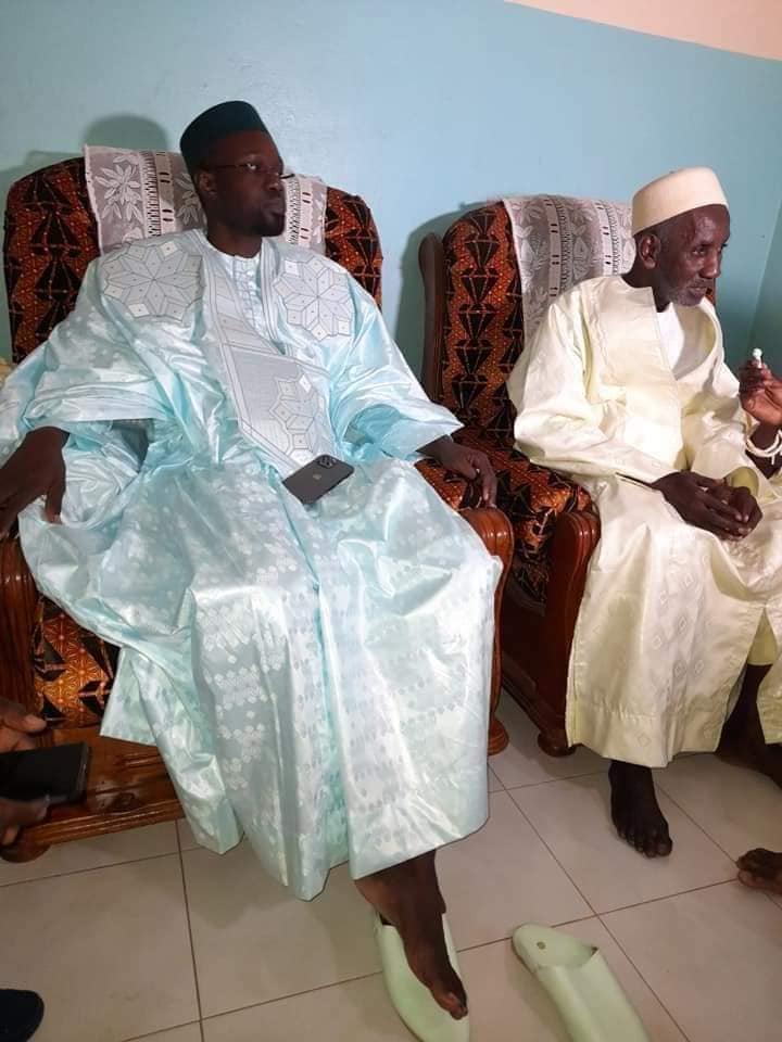 Ziguinchor, Ousmane Sonko chez l'imam Ratib, Ismaila Aidara