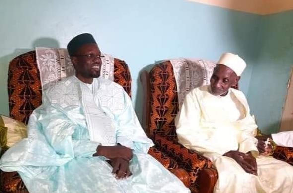 Ziguinchor, Ousmane Sonko chez l'imam Ratib, Ismaila Aidara