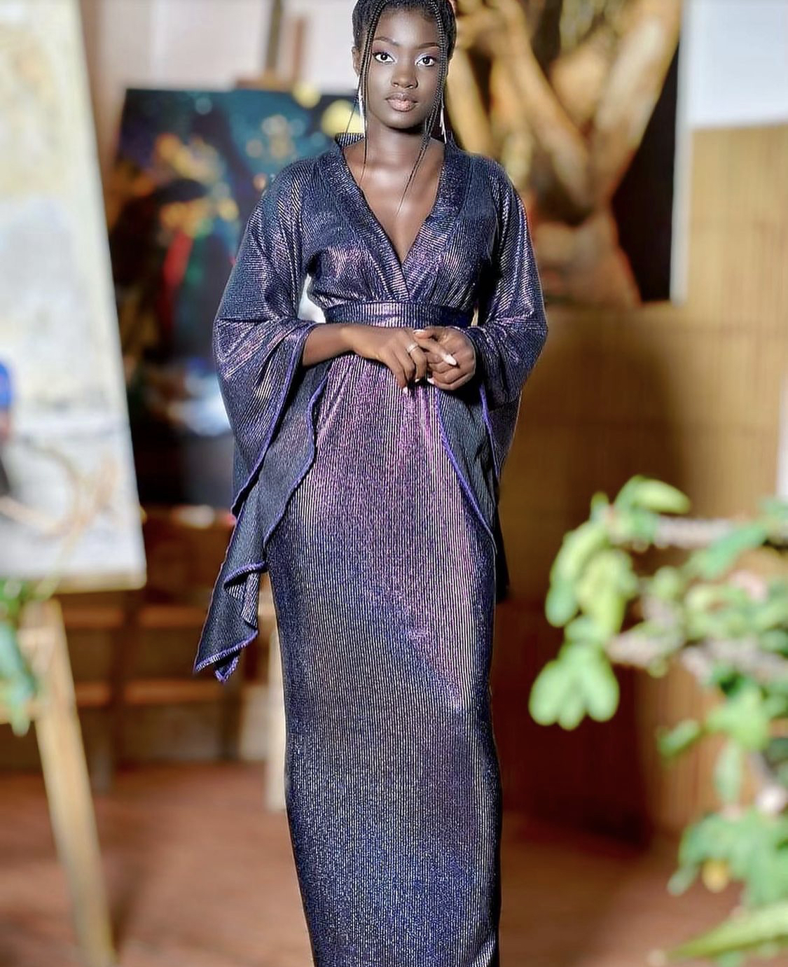 L’actrice Yakhara Gueye alias Ndeye Marie dans une superbe tenue