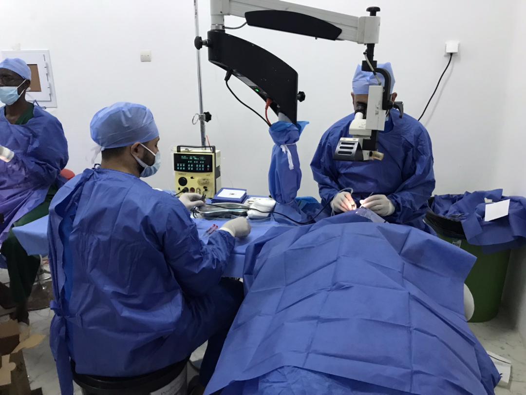 YEUMBEUL: direct aid prend en charge plus de 1500 patients de la cataracte  gratuitement