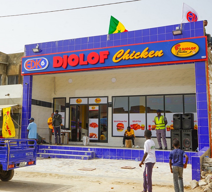 Ça y est !!! Le restaurant "Djolof Chicken" de Rufisque (Guendel 2 ) fonctionne