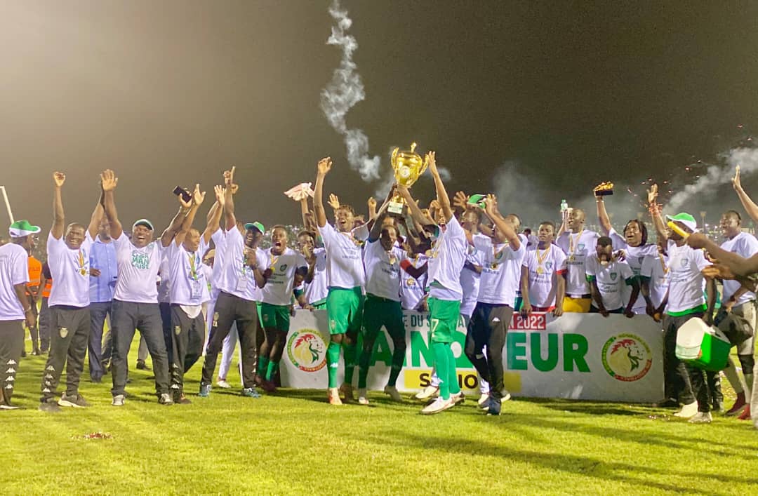 Le Casa Sports remporte la Coupe du Sénégal : l'AIBD/sa rend hommage à l'équipe fanion de Ziguinchor